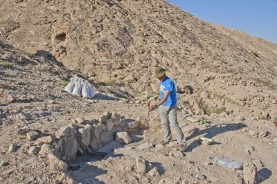 Figure 4. Excavation of the structure in sector 1.